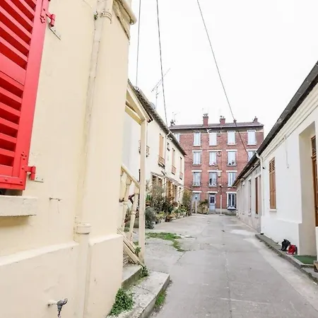 Appart' Pink Cosy 5min Rer Proche Paris Apartment