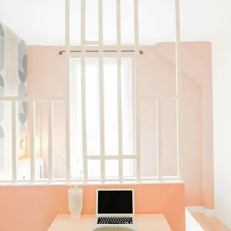 Stadium Pink Loft 5Min Rer Near Paris * أوبارفيلييه