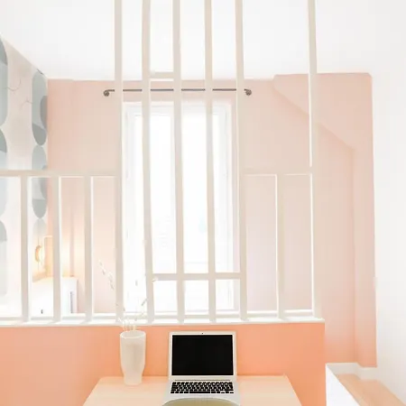 Stadium Pink Loft 5Min Rer Near Paris شقة *